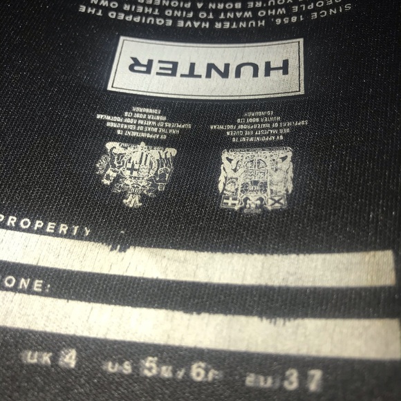 Matte black hunter boots - Picture 2 of 4